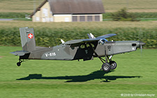 Pilatus PC-6/B2-H2M-1 | V-616 | Swiss Air Force | SCHLIERBACH WEIERBACH(----/---) 12.09.2019