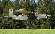 Pilatus PC-6/B2-H2M-1 | V-614 | Swiss Air Force | CHL&AUML;MPE (----/---) 12.09.2019