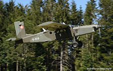 Pilatus PC-6/B2-H2M-1 | V-618 | Swiss Air Force | CHL&AUML;MPE (----/---) 12.09.2019