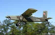 Pilatus PC-6/B2-H2M-1 | V-616 | Swiss Air Force | CHL&AUML;MPE (----/---) 12.09.2019