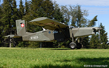 Pilatus PC-6/B2-H2M-1 | V-623 | Swiss Air Force | CHL&AUML;MPE (----/---) 12.09.2019