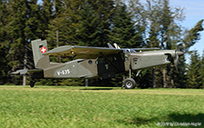 Pilatus PC-6/B2-H2M | V-635 | Swiss Air Force | CHL&AUML;MPE (----/---) 12.09.2019