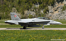 McDonnell Douglas F/A-18D Hornet | J-5234 | Swiss Air Force | MEIRINGEN (LSMM/---) 01.05.2019