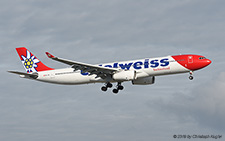 Airbus A330-343X | HB-JHQ | Edelweiss Air | Z&UUML;RICH (LSZH/ZRH) 04.01.2019