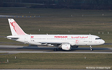 Airbus A320-211 | TS-IMM | Tunisair  |  with 70 years anniversary sticker | Z&UUML;RICH (LSZH/ZRH) 19.01.2019