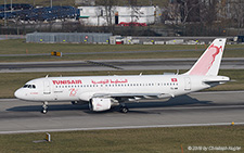 Airbus A320-211 | TS-IMM | Tunisair  |  with 70 Years Tunisair sticker | Z&UUML;RICH (LSZH/ZRH) 19.01.2019