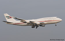 Boeing 747-422 | A6-HRM | Dubai Airwing | Z&UUML;RICH (LSZH/ZRH) 21.01.2019