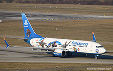 Boeing 737-8HC | TC-SNN | SunExpress  |  promoting Playstation | Z&UUML;RICH (LSZH/ZRH) 15.02.2019