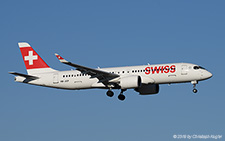 Bombardier CSeries 300 | HB-JCP | Swiss International Air Lines | Z&UUML;RICH (LSZH/ZRH) 16.02.2019