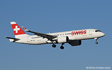 Airbus A220-300 | HB-JCS | Swiss International Air Lines | Z&UUML;RICH (LSZH/ZRH) 16.02.2019