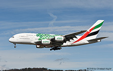 Airbus A380-861 | A6-EEW | Emirates Airline | Z&UUML;RICH (LSZH/ZRH) 16.03.2019