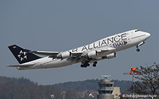 Boeing 747-4D7 | HS-TGW | Thai Airways International  |  Star Alliance c/s | Z&UUML;RICH (LSZH/ZRH) 31.03.2019