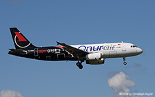 Airbus A320-232 | TC-ODE | Onur Air  |  with 'ggmgastro.com' titles | Z&UUML;RICH (LSZH/ZRH) 16.06.2019
