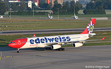 Airbus A340-313X | HB-JME | Edelweiss Air | Z&UUML;RICH (LSZH/ZRH) 18.06.2019