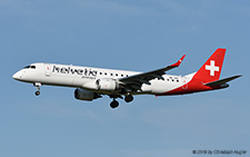 Embraer ERJ-190LR | HB-JVR | Helvetic Airways | Z&UUML;RICH (LSZH/ZRH) 10.07.2019