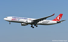 Airbus A330-303 | TC-LNC | Turkish Airlines  |  300th aircraft of Turkish Airlines | Z&UUML;RICH (LSZH/ZRH) 24.07.2019