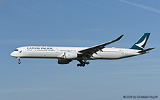 Airbus A350-1041 | B-LXG | Cathay Pacfic | Z&UUML;RICH (LSZH/ZRH) 01.08.2019