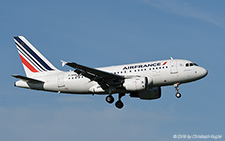 Airbus A318-111 | F-GUGI | Air France | Z&UUML;RICH (LSZH/ZRH) 10.09.2019