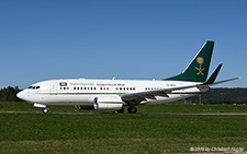 Boeing 737-7AJ BBJ | HZ-MF2 | Government of Saudi Arabia | Z&UUML;RICH (LSZH/ZRH) 19.09.2019