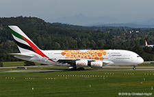 Airbus A380-861 | A6-EEA | Emirates Airline | Z&UUML;RICH (LSZH/ZRH) 20.09.2019