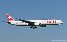 Boeing 777-3DEER | HB-JNC | Swiss Global Airlines | Z&UUML;RICH (LSZH/ZRH) 21.09.2019