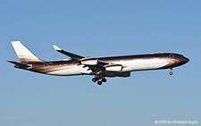 Airbus A340-313 | M-IABU | untitled (Global Jet Luxembourg) | Z&UUML;RICH (LSZH/ZRH) 26.10.2019