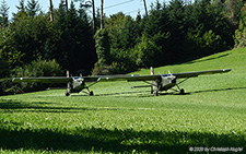 Pilatus PC-6/B2-H2M | V-635 | Swiss Air Force  |  Line Up with V-614 | SCHLIERBACH OBEREGG (----/---) 08.09.2020