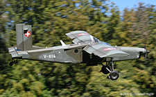 Pilatus PC-6/B2-H2M-1 | V-614 | Swiss Air Force | SCHLIERBACH OBEREGG (----/---) 08.09.2020