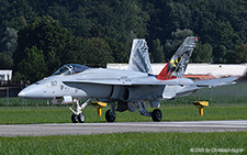 McDonnell Douglas F/A-18C Hornet | J-5017 | Swiss Air Force  |  Revised tail scheme | EMMEN (LSME/---) 07.07.2020