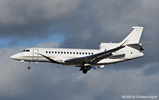 Dassault Falcon 8X | LX-GBH | untitled (Luxaviation) | Z&UUML;RICH (LSZH/ZRH) 18.01.2020