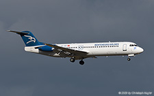 Fokker 100 | 4O-AOM | Montenegro Airlines  |  with 25 years sticker | Z&UUML;RICH (LSZH/ZRH) 19.01.2020