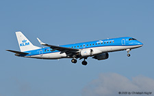 Embraer ERJ-190STD | PH-EXB | KLM Cityhopper | Z&UUML;RICH (LSZH/ZRH) 20.01.2020