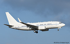 Boeing C-40C | 02-0042 | US Air Force | Z&UUML;RICH (LSZH/ZRH) 20.01.2020