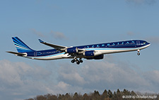 Airbus A340-642 | 4K-AI08 | Government of Azerbaijan | Z&UUML;RICH (LSZH/ZRH) 20.01.2020