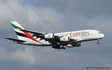 Airbus A380-861 | A6-EEX | Emirates Airlines | Z&UUML;RICH (LSZH/ZRH) 20.01.2020