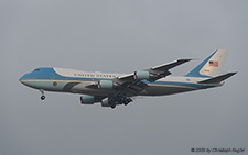 Boeing VC-25A | 82-8000 | US Air Force | Z&UUML;RICH (LSZH/ZRH) 21.01.2020