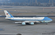 Boeing VC-25A | 82-8000 | US Air Force | Z&UUML;RICH (LSZH/ZRH) 21.01.2020