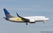Boeing 737-7Z5 | A6-AIN | Royal Jet | Z&UUML;RICH (LSZH/ZRH) 15.02.2020