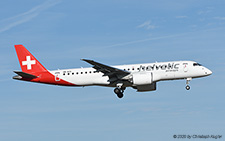 Embraer ERJ-190-E2 | HB-AZA | Helvetic Airways | Z&UUML;RICH (LSZH/ZRH) 15.02.2020