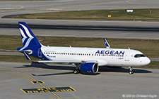 Airbus A320-271n | SX-NEB | Aegean Airlines | Z&UUML;RICH (LSZH/ZRH) 22.02.2020
