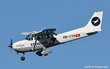 Cessna 172P | HB-CYH | private (Motorfluggruppe Zürich) | Z&UUML;RICH (LSZH/ZRH) 01.03.2020