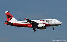 Airbus A319-132 | ZA-BEL | Air Albania | Z&UUML;RICH (LSZH/ZRH) 09.05.2020