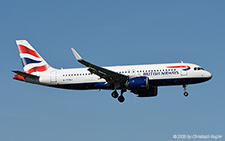 Airbus A320-251n | G-TTNJ | British Airways | Z&UUML;RICH (LSZH/ZRH) 29.07.2020