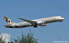 Boeing 787-9 | A6-BLN | Etihad Airways  |  ADNOC - Visit Saudi Arabia | Z&UUML;RICH (LSZH/ZRH) 15.08.2020