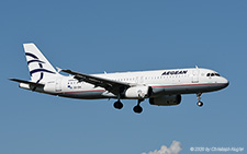 Airbus A320-232 | SX-DVI | Aegean Airlines | Z&UUML;RICH (LSZH/ZRH) 15.08.2020