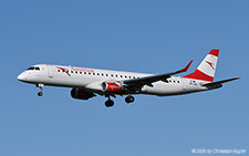 Embraer ERJ-195LR | OE-LWL | Austrian Airlines | Z&UUML;RICH (LSZH/ZRH) 18.08.2020