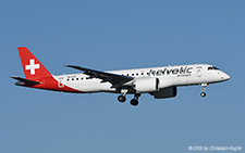 Embraer ERJ-190-E2 | HB-AZD | Helvetic Airways | Z&UUML;RICH (LSZH/ZRH) 09.11.2020
