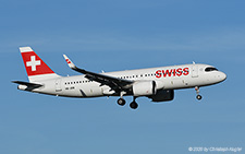 Airbus A320-271n | HB-JDB | Swiss International Air Lines | Z&UUML;RICH (LSZH/ZRH) 13.11.2020
