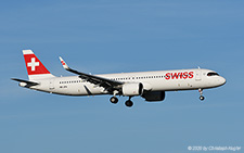 Airbus A321-271nx | HB-JPA | Swiss International Air Lines | Z&UUML;RICH (LSZH/ZRH) 13.11.2020