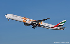 Boeing 777-36NER | A6-ECD | Emirates Airline  |  Expo 2020 Opportunity (orange) cs | Z&UUML;RICH (LSZH/ZRH) 14.11.2020